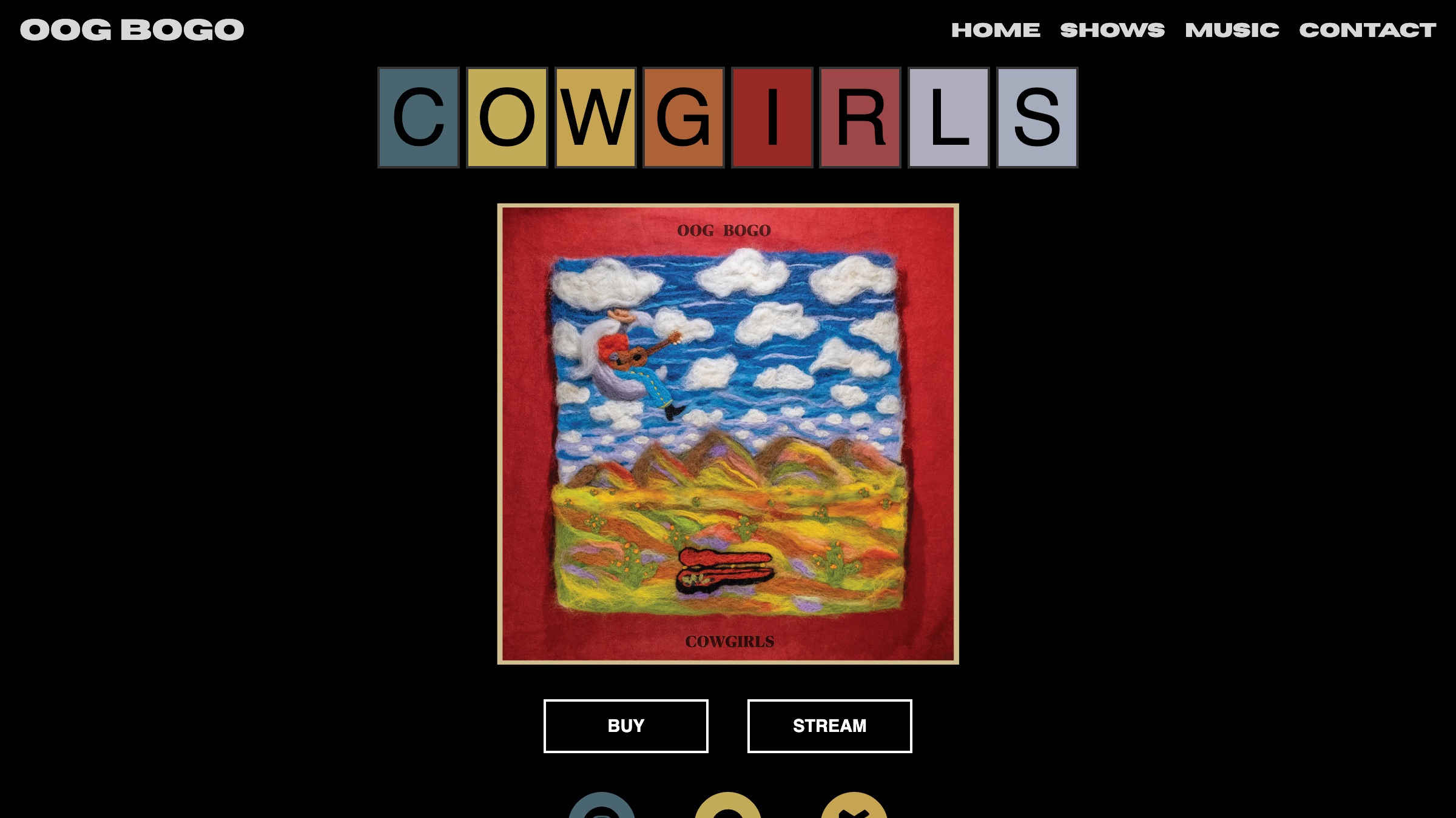 Oog Bogo Website Screenshot